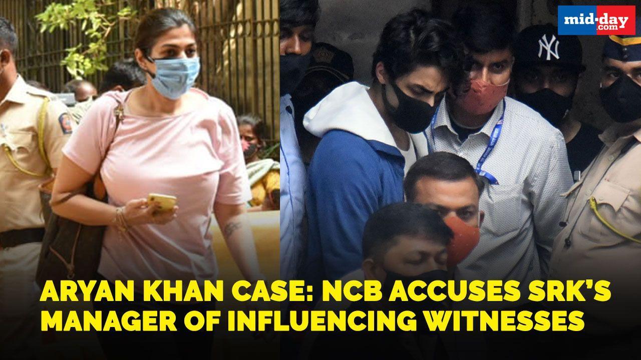 Aryan Khan case: NCB accuses SRK’s manager of influencing witnesses